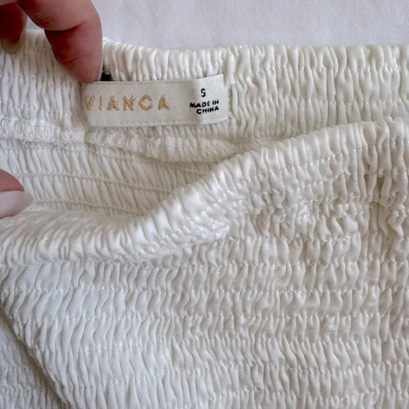 Miss Lola White Top & Skirt Set - Picture 6 of 9